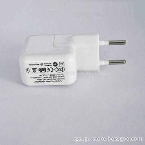 US/EU/UK Socket 5V 2.1A USB Wall Charger for iPhone and iPad, OEM Orders are Welcome